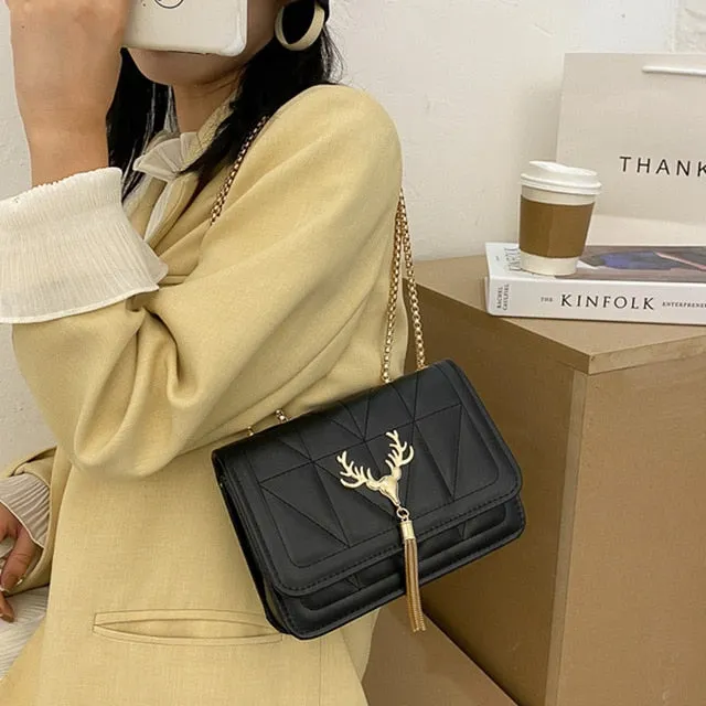 Fashion Brand Weave Flap Bags Square Crossbody Bag Ladies High Quality PU Leather Women's Designer Handbag Travel Shoulder Bag