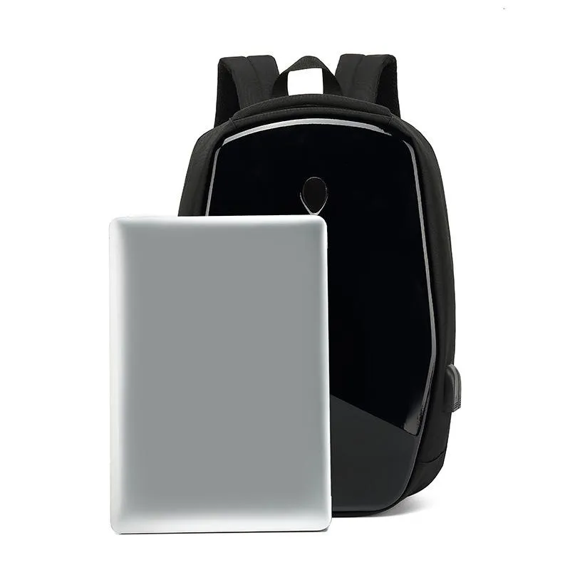 Fashion USB Charging Waterproof Multifunctional Password Lock Laptop Bag Shell Backpack