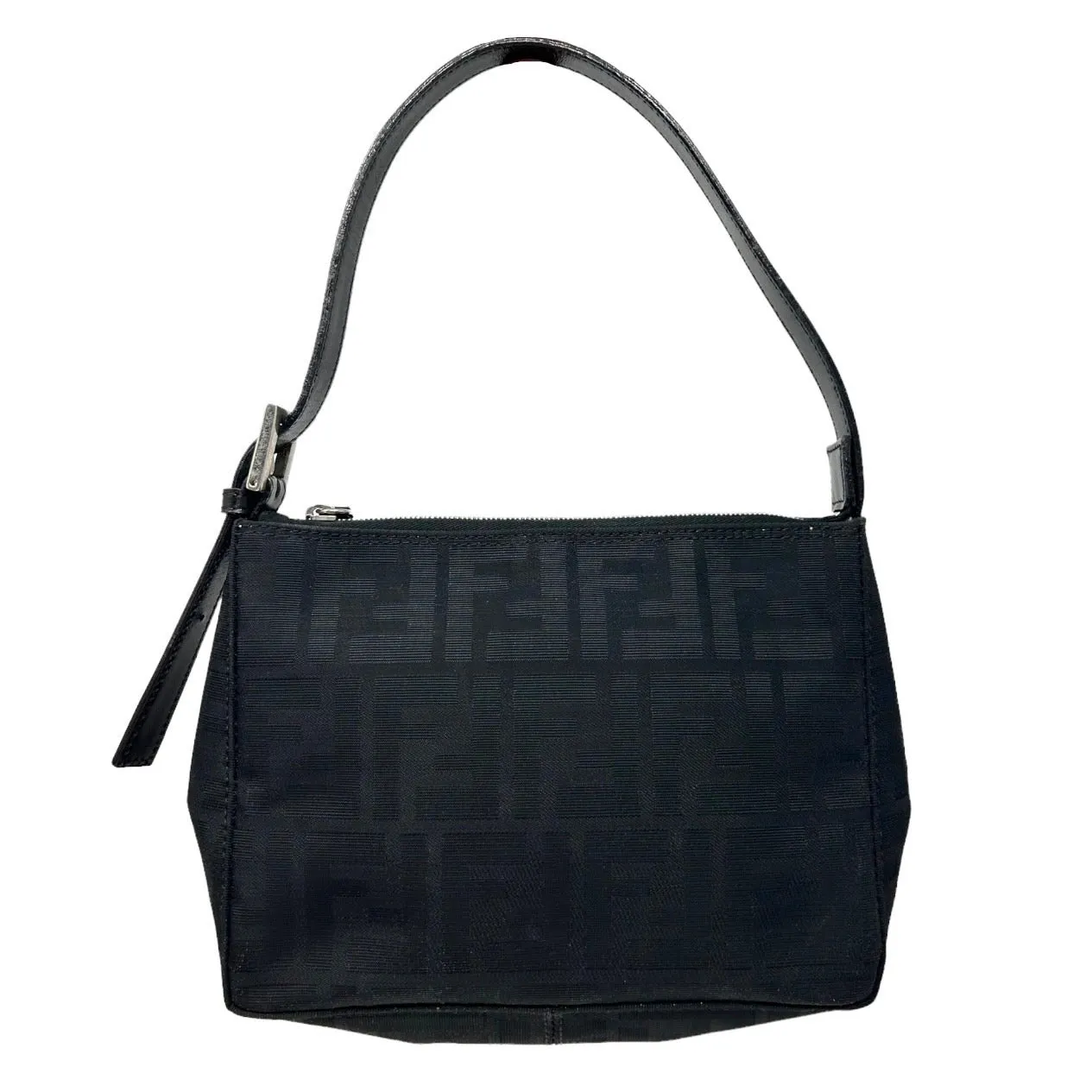 Fendi Black Logo Mini Shoulder Bag