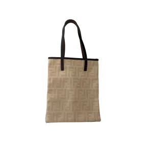 Fendi Natural Monogram Mini Tote