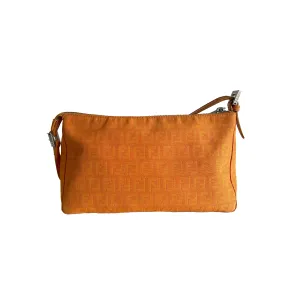 Fendi Orange Classic Logo Bag