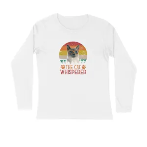 Full Sleeves Round Neck (Men) - The Cat Whisperer (5 Colours)