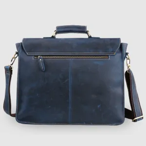 Genuine Leather Business Briefcase for Men's