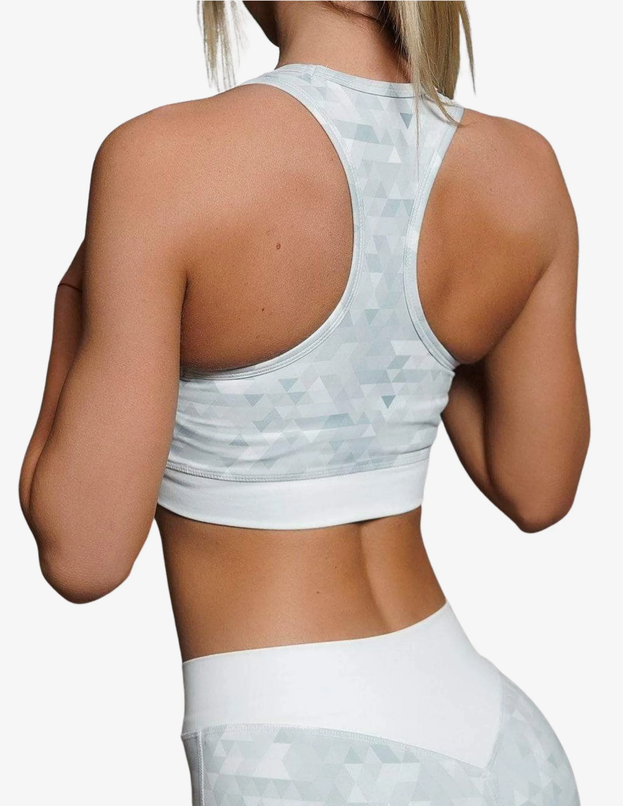 GEO Sports Bra - White