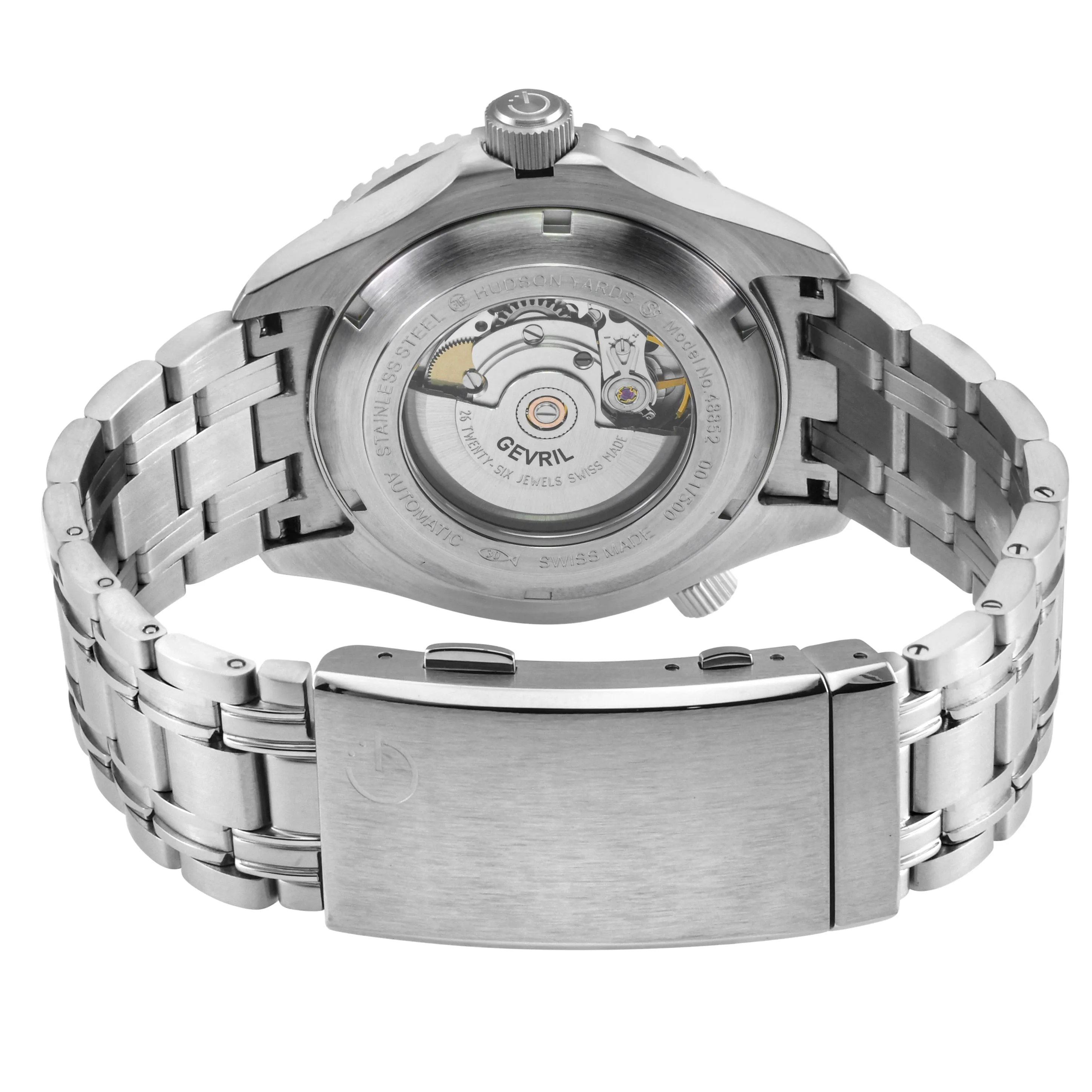 Gevril Hudson Yards - Diver - Damascus Dial