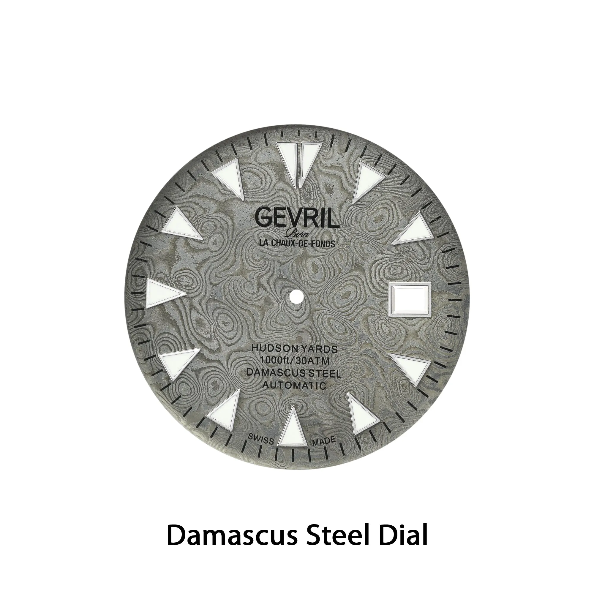 Gevril Hudson Yards - Diver - Damascus Dial