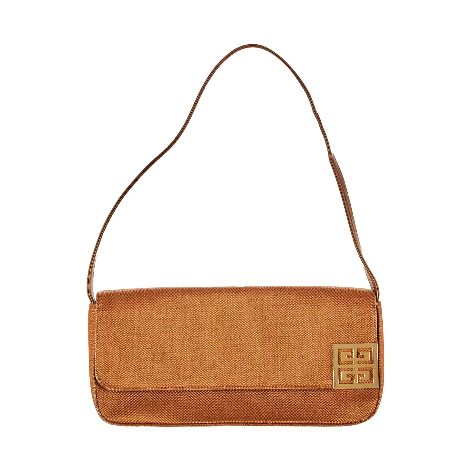 Givenchy Brown Canvas Shoulder Bag