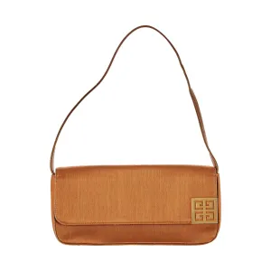 Givenchy Brown Canvas Shoulder Bag