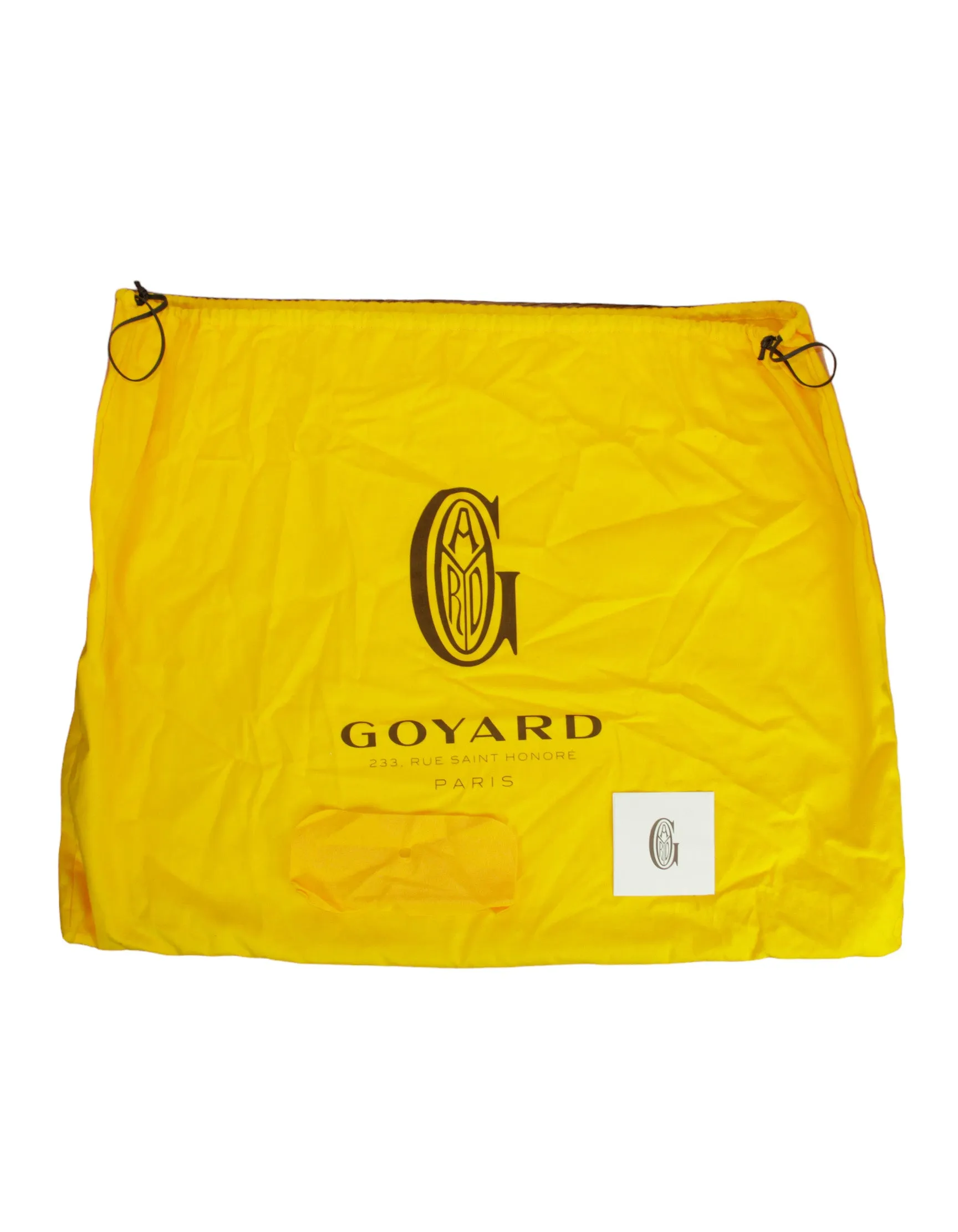 Goyard Blue Goyardine St. Louis GM Tote w/ Initials