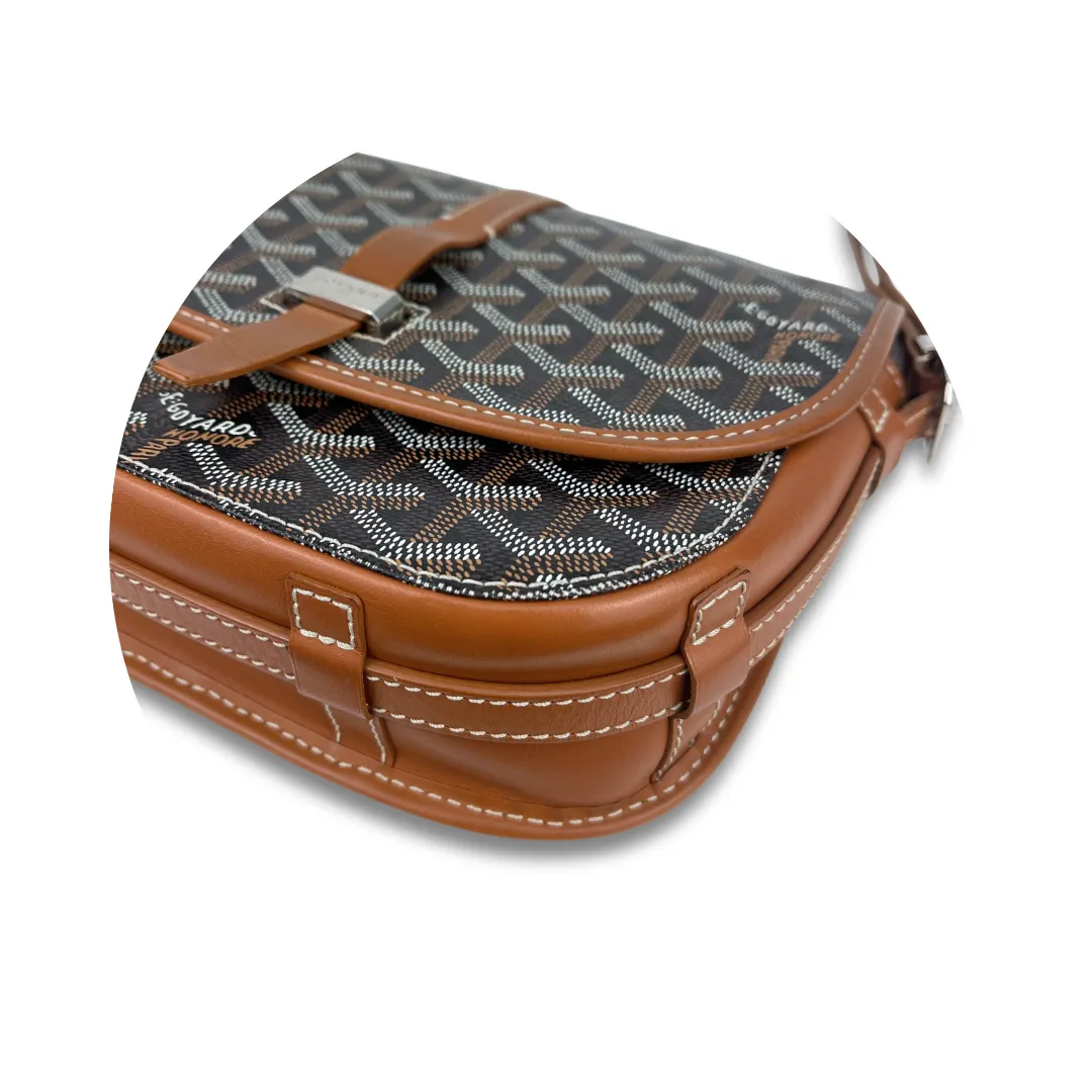 Goyard Brown Belvedere PM