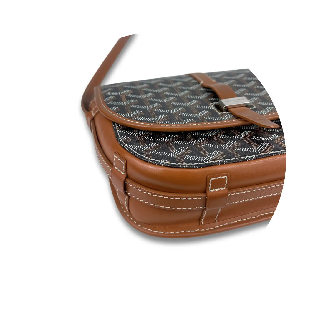 Goyard Brown Belvedere PM