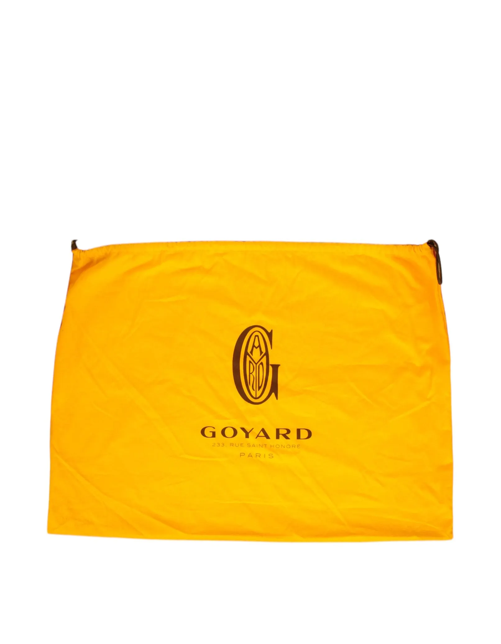Goyard Grey Goyardine St. Louis GM Tote w/ Initials