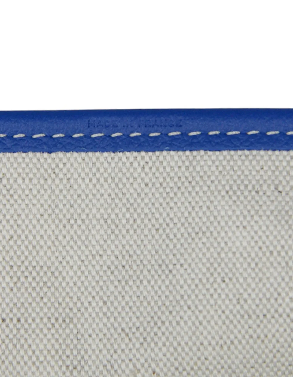 Goyard NEW Sky Blue Goyardine St. Louis GM Tote