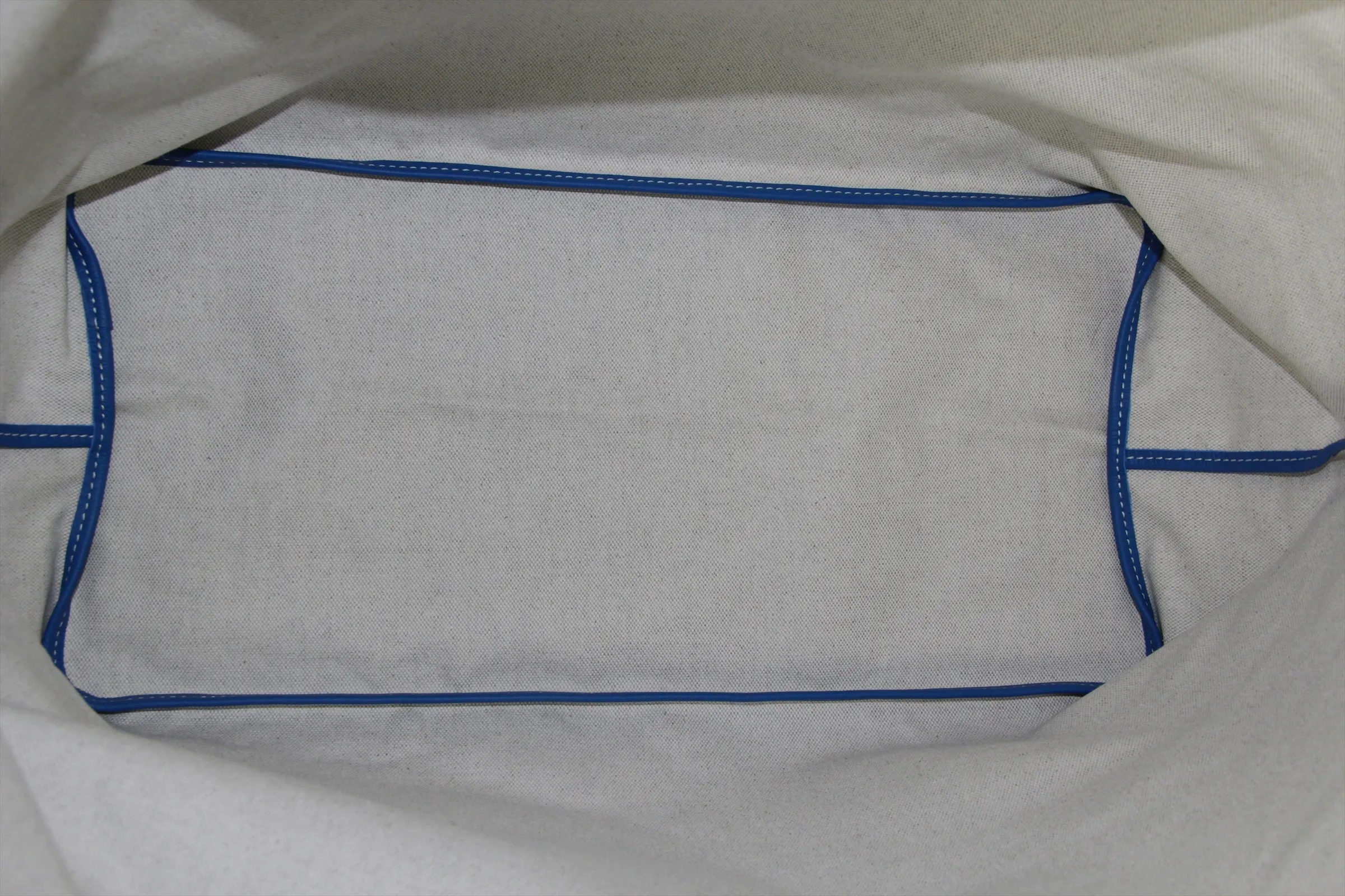 Goyard NEW Sky Blue Goyardine St. Louis GM Tote