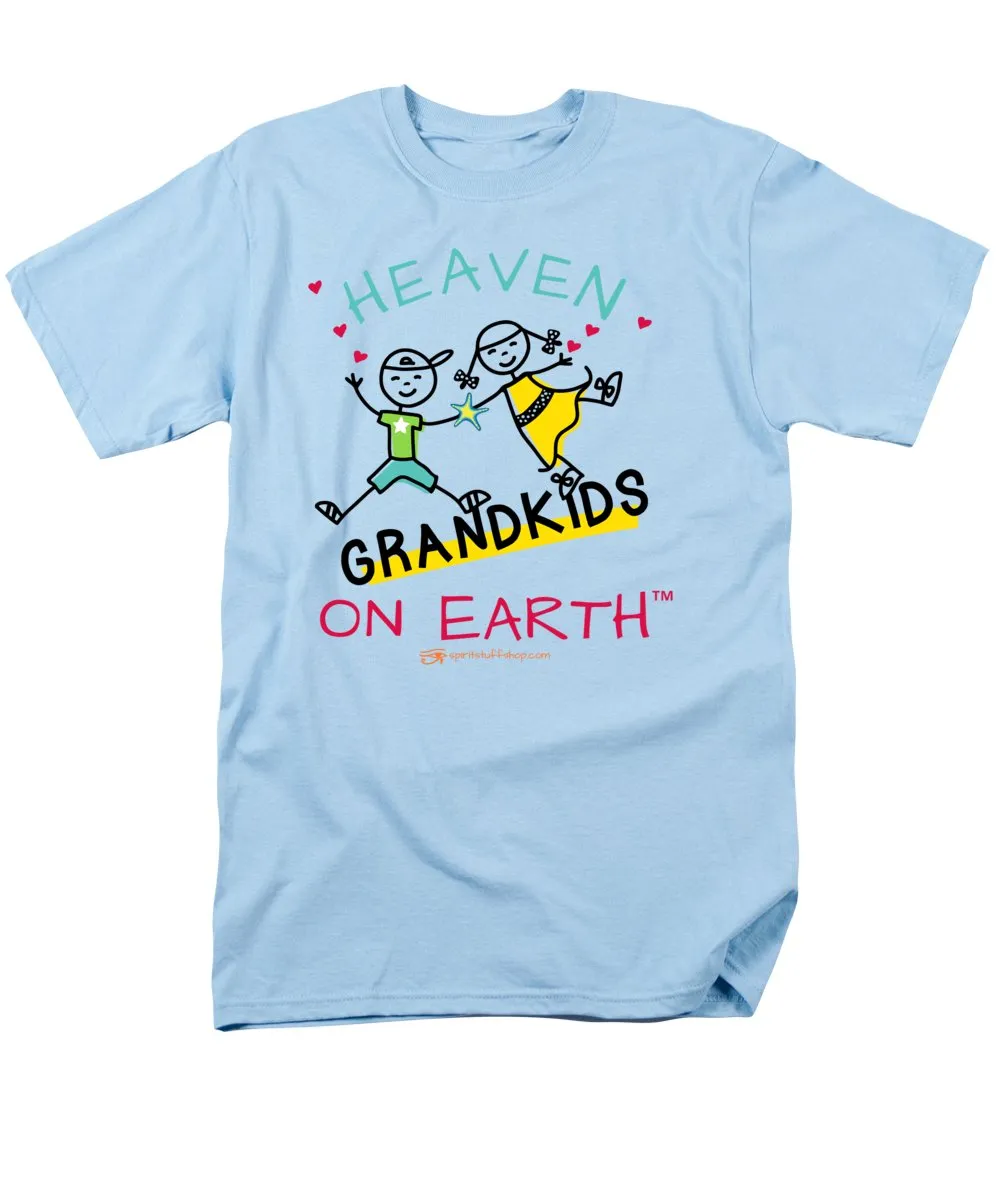 Grandkids Heaven on Earth - Men's T-Shirt  (Regular Fit)