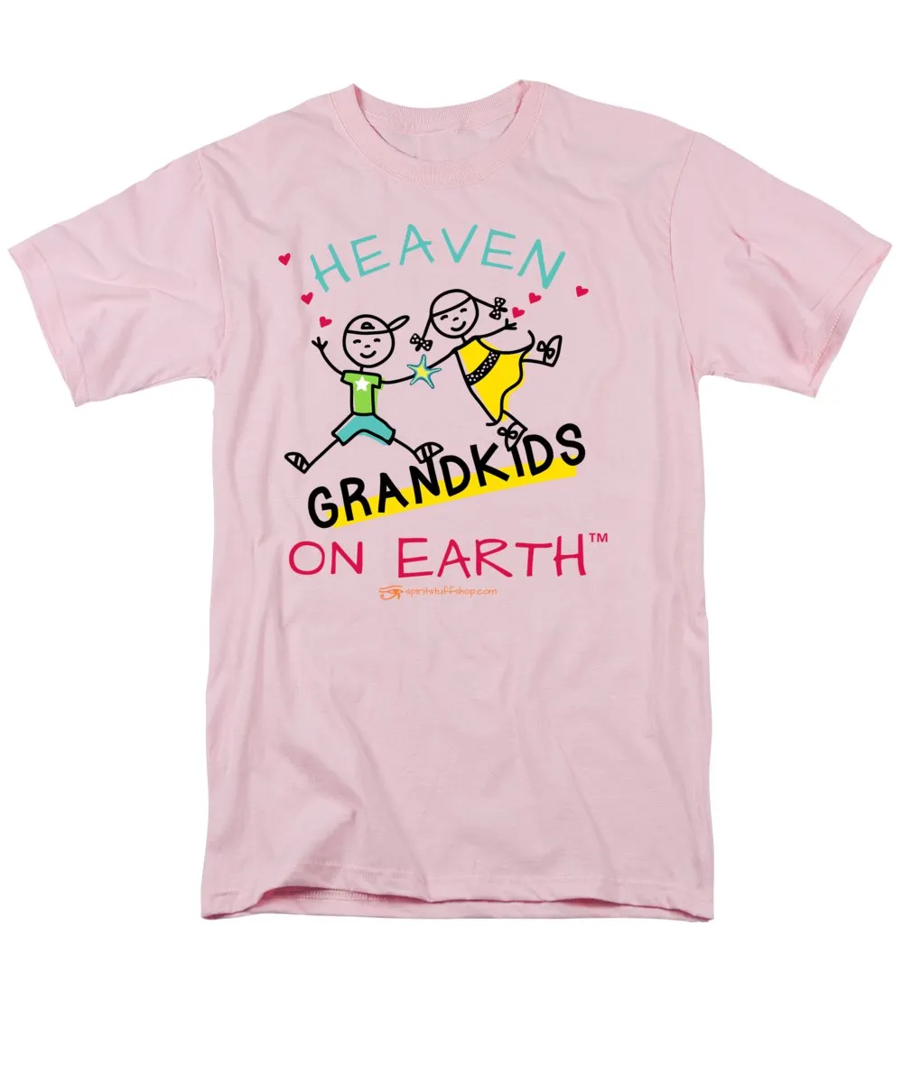 Grandkids Heaven on Earth - Men's T-Shirt  (Regular Fit)