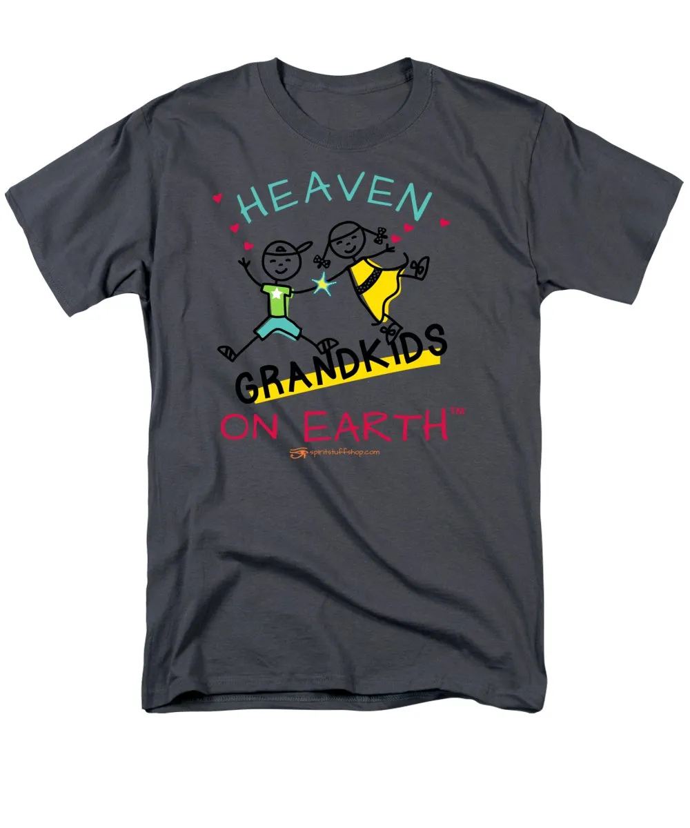 Grandkids Heaven on Earth - Men's T-Shirt  (Regular Fit)