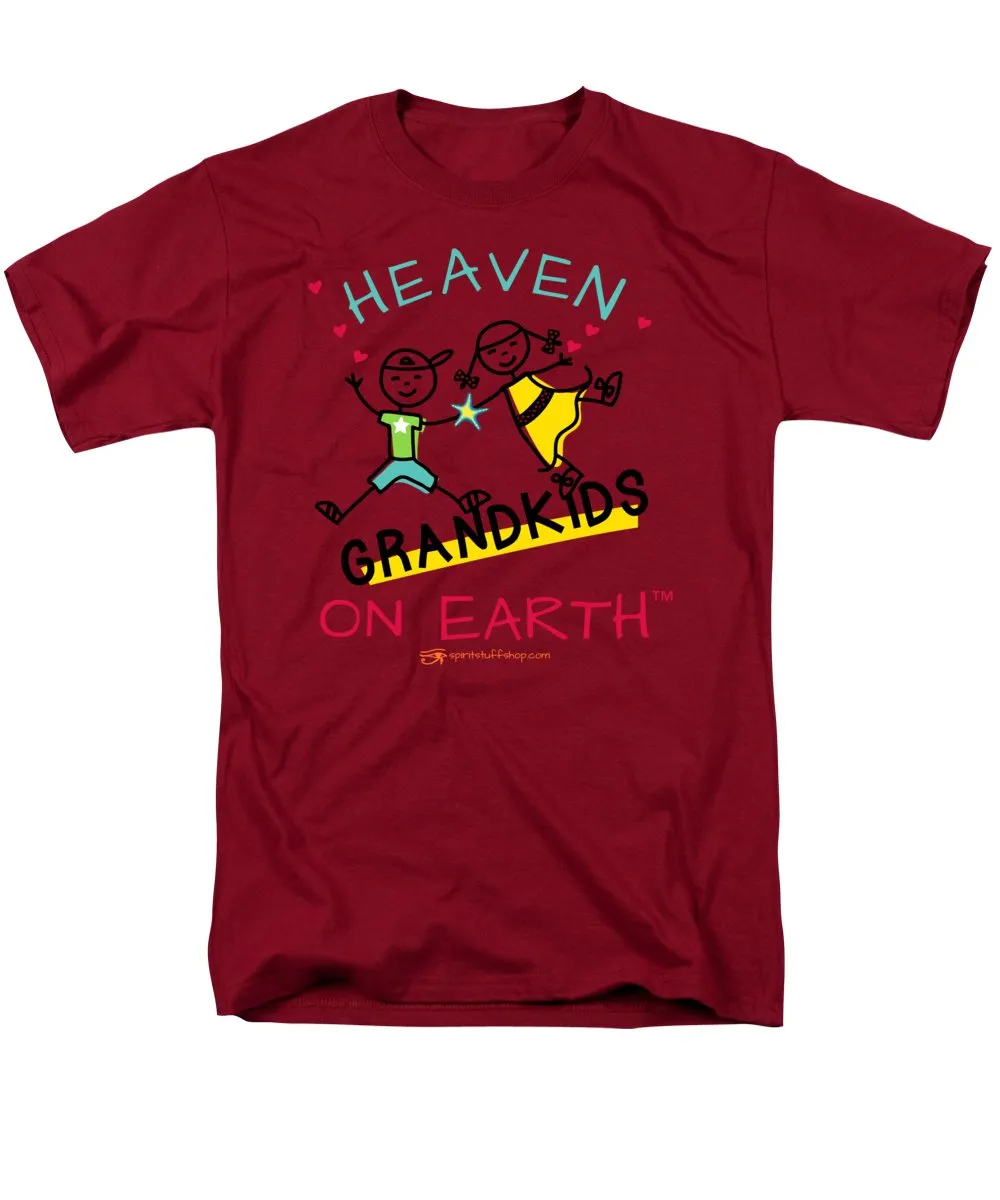 Grandkids Heaven on Earth - Men's T-Shirt  (Regular Fit)