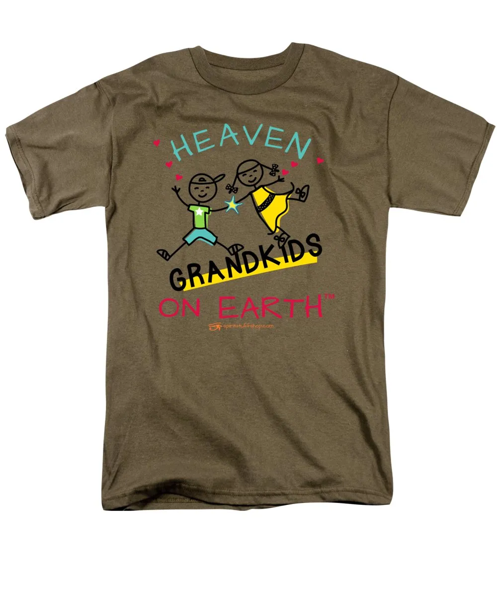 Grandkids Heaven on Earth - Men's T-Shirt  (Regular Fit)