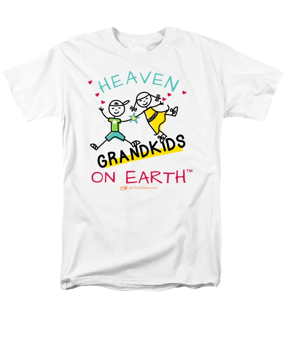 Grandkids Heaven on Earth - Men's T-Shirt  (Regular Fit)