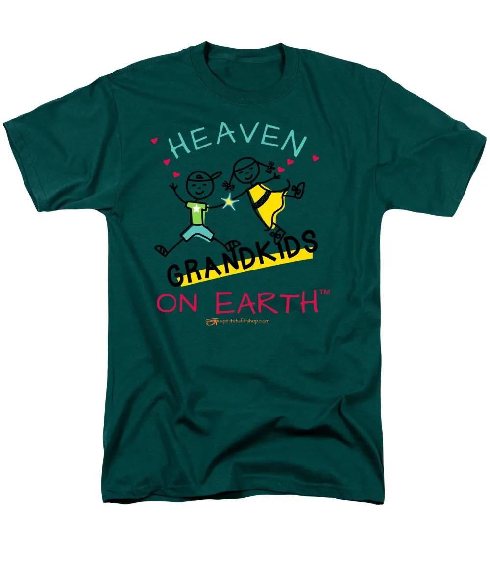 Grandkids Heaven on Earth - Men's T-Shirt  (Regular Fit)