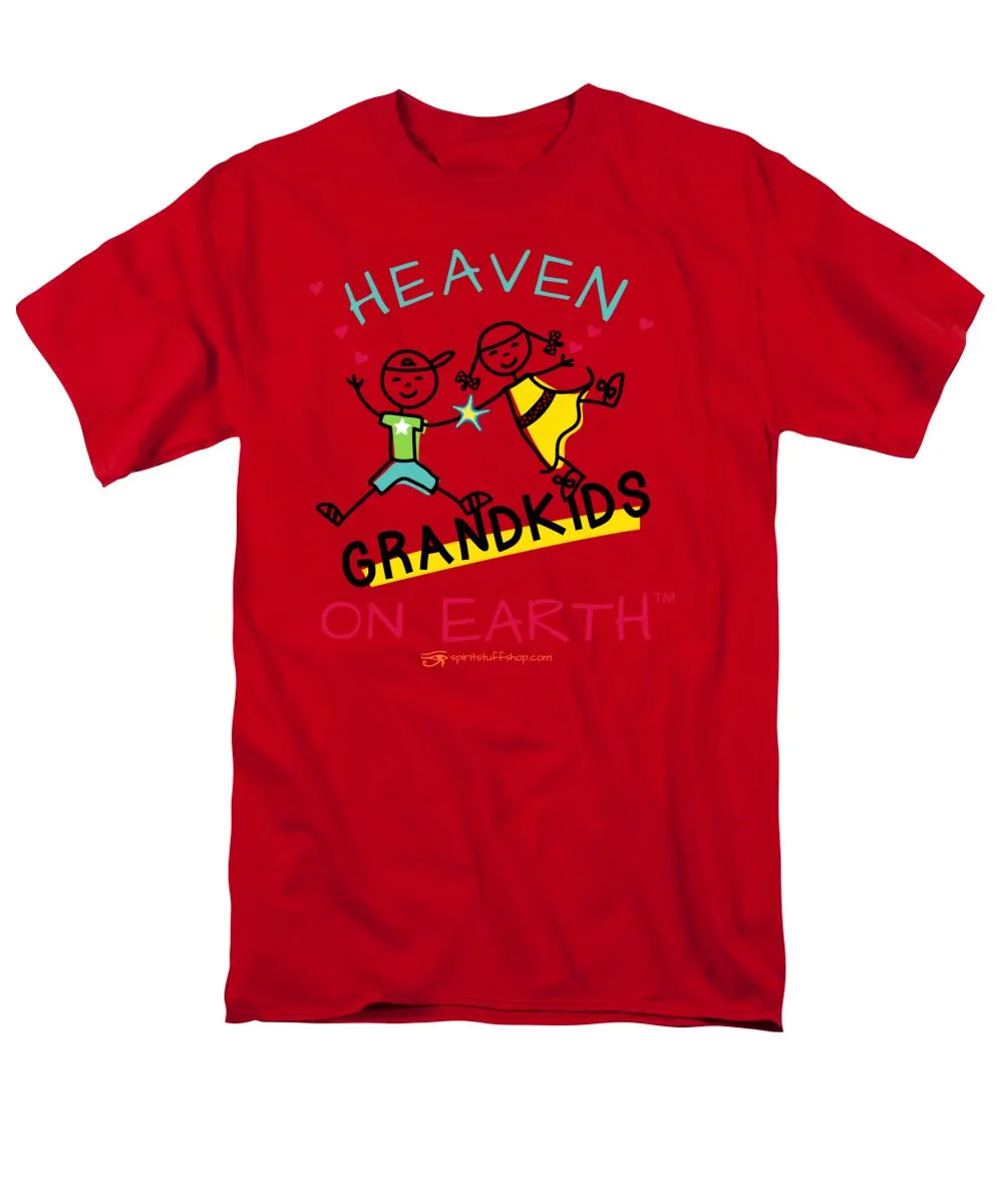 Grandkids Heaven on Earth - Men's T-Shirt  (Regular Fit)