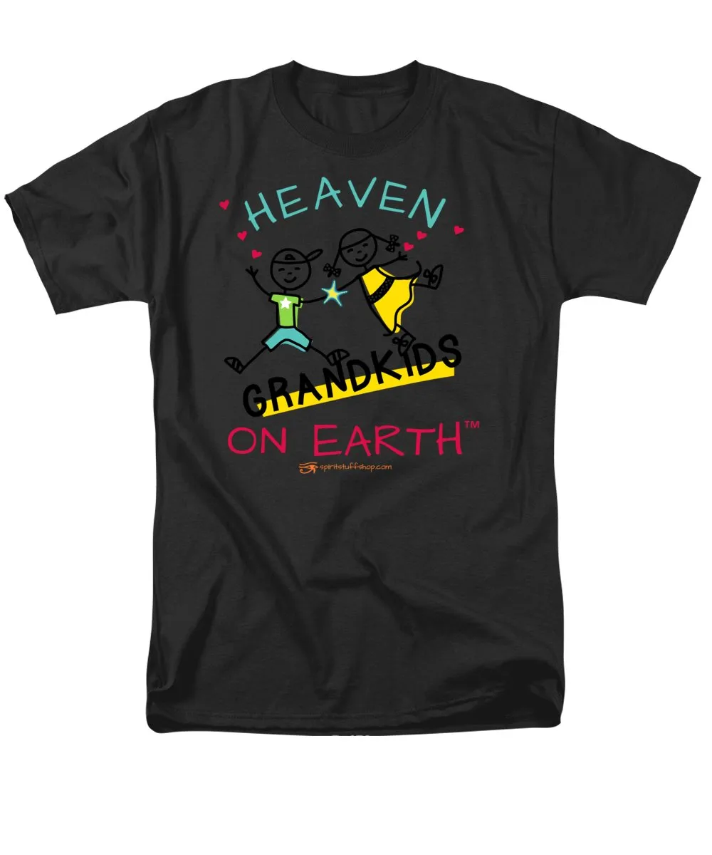 Grandkids Heaven on Earth - Men's T-Shirt  (Regular Fit)
