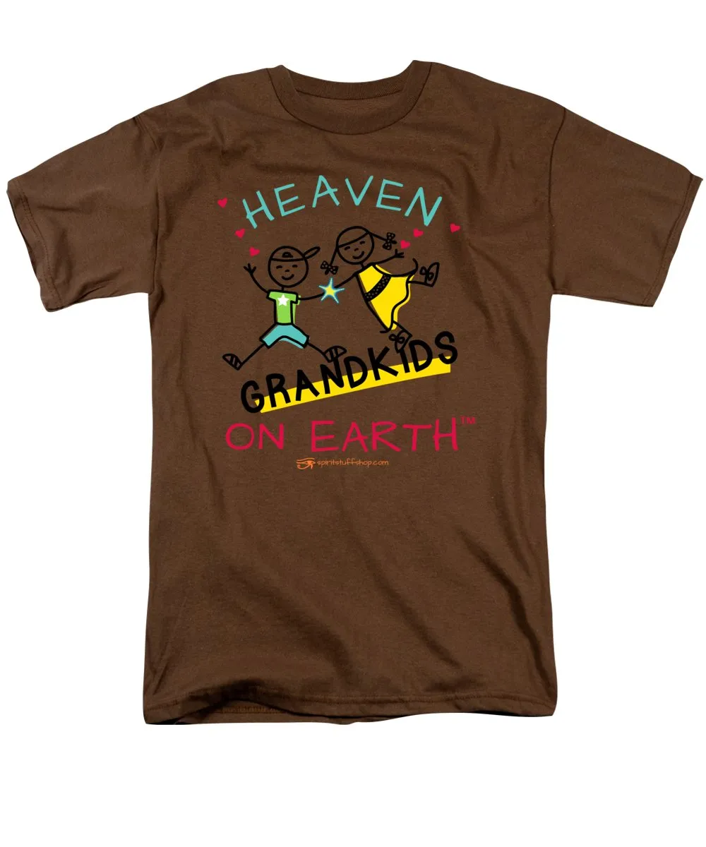 Grandkids Heaven on Earth - Men's T-Shirt  (Regular Fit)