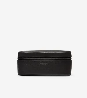 GRANDSERIES Leather Zip Around Travel Case Men's