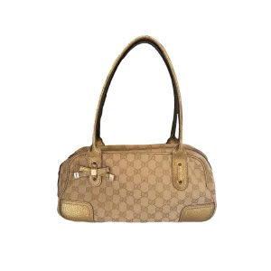 Gucci Beige Monogram Shoulder Bag