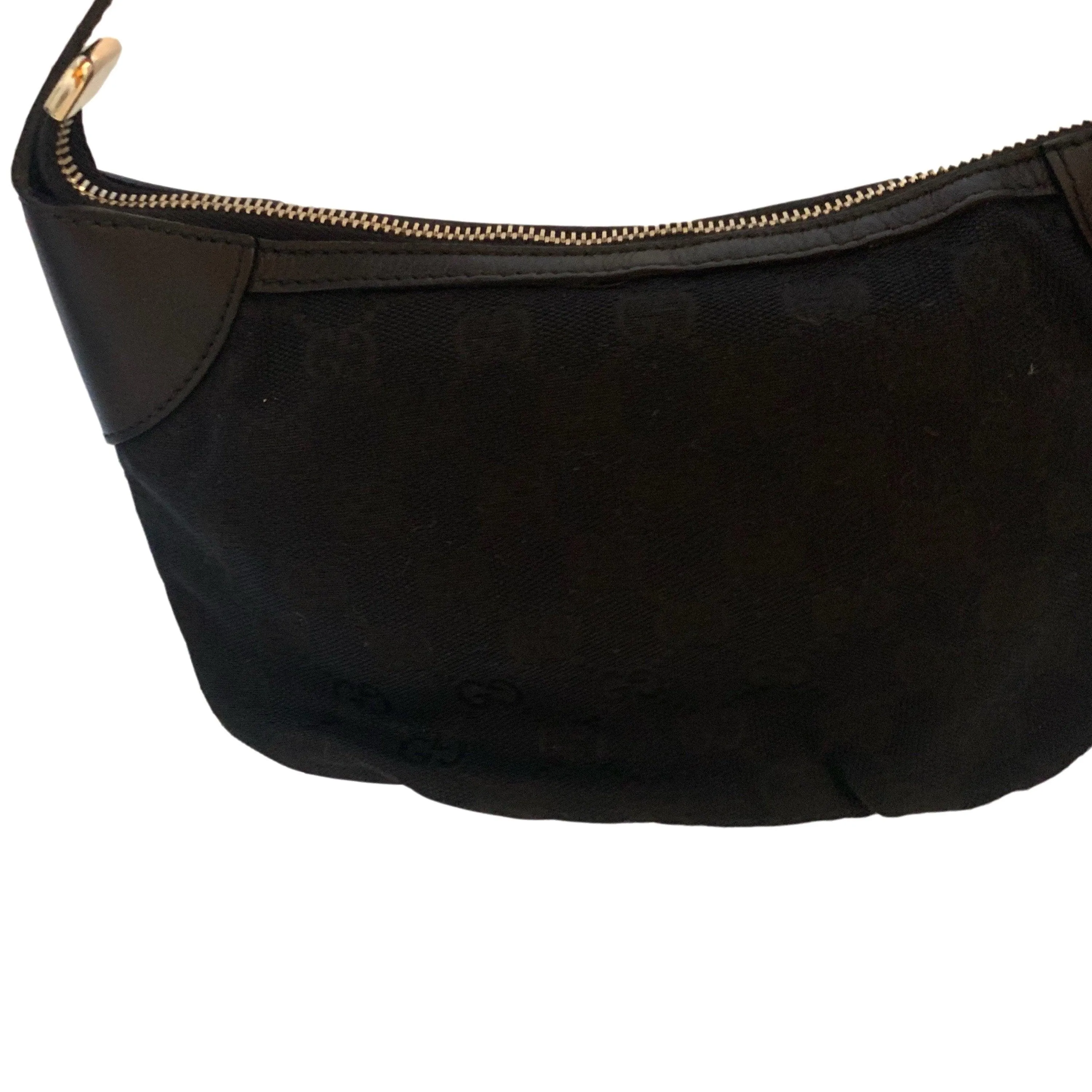 Gucci Black Canvas Mini Shoulder Bag