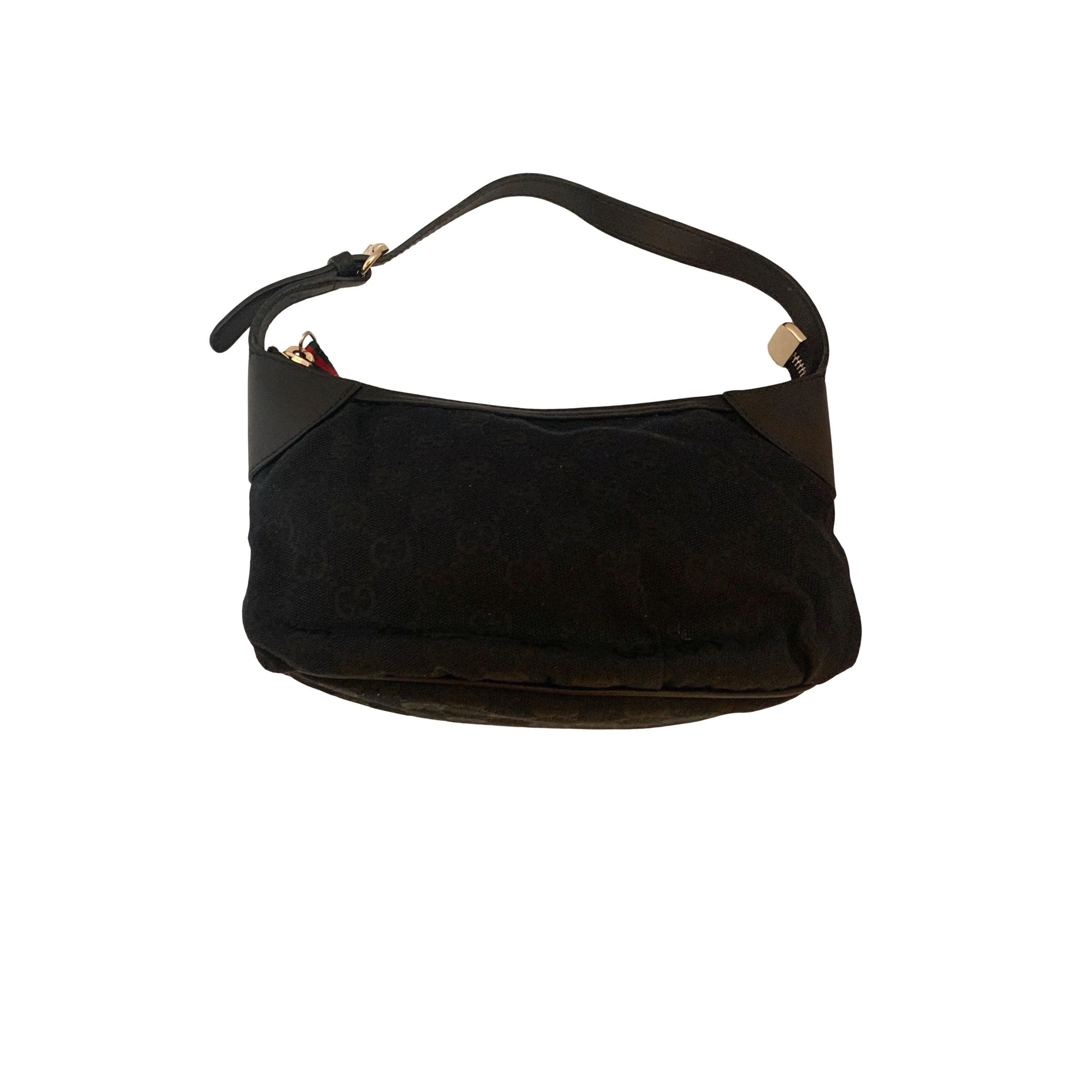 Gucci Black Canvas Mini Shoulder Bag