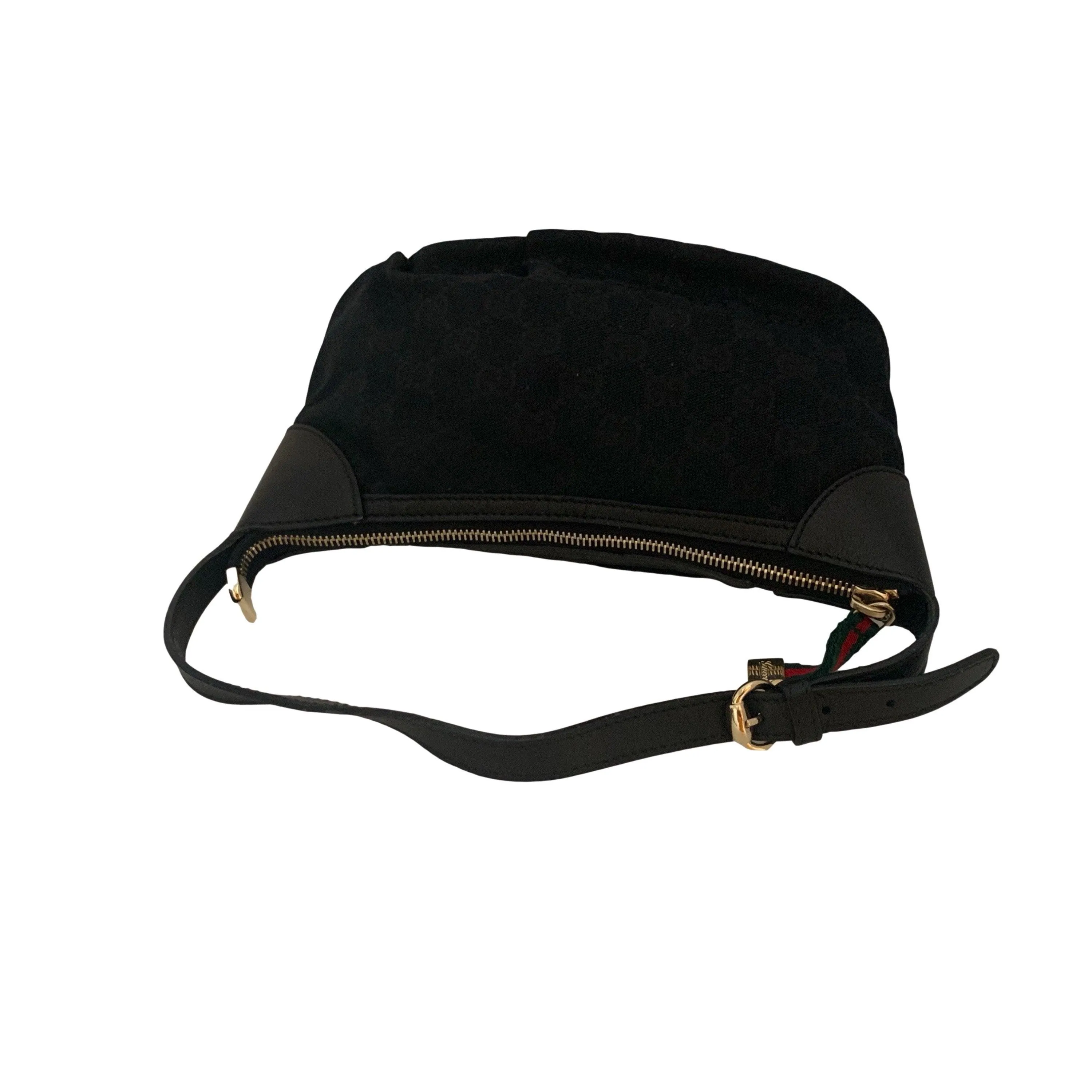 Gucci Black Canvas Mini Shoulder Bag