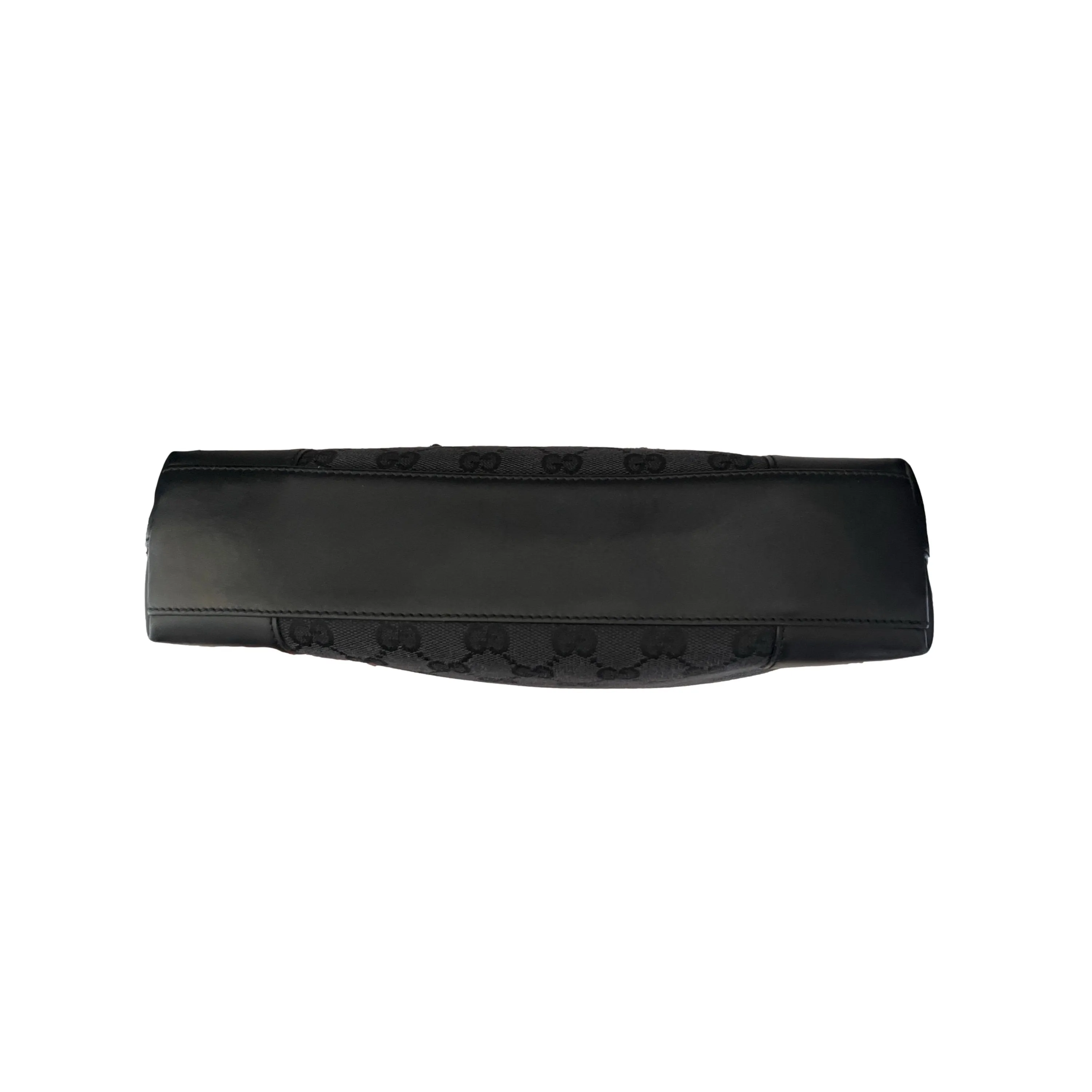Gucci Black Monogram Shoulder Bag