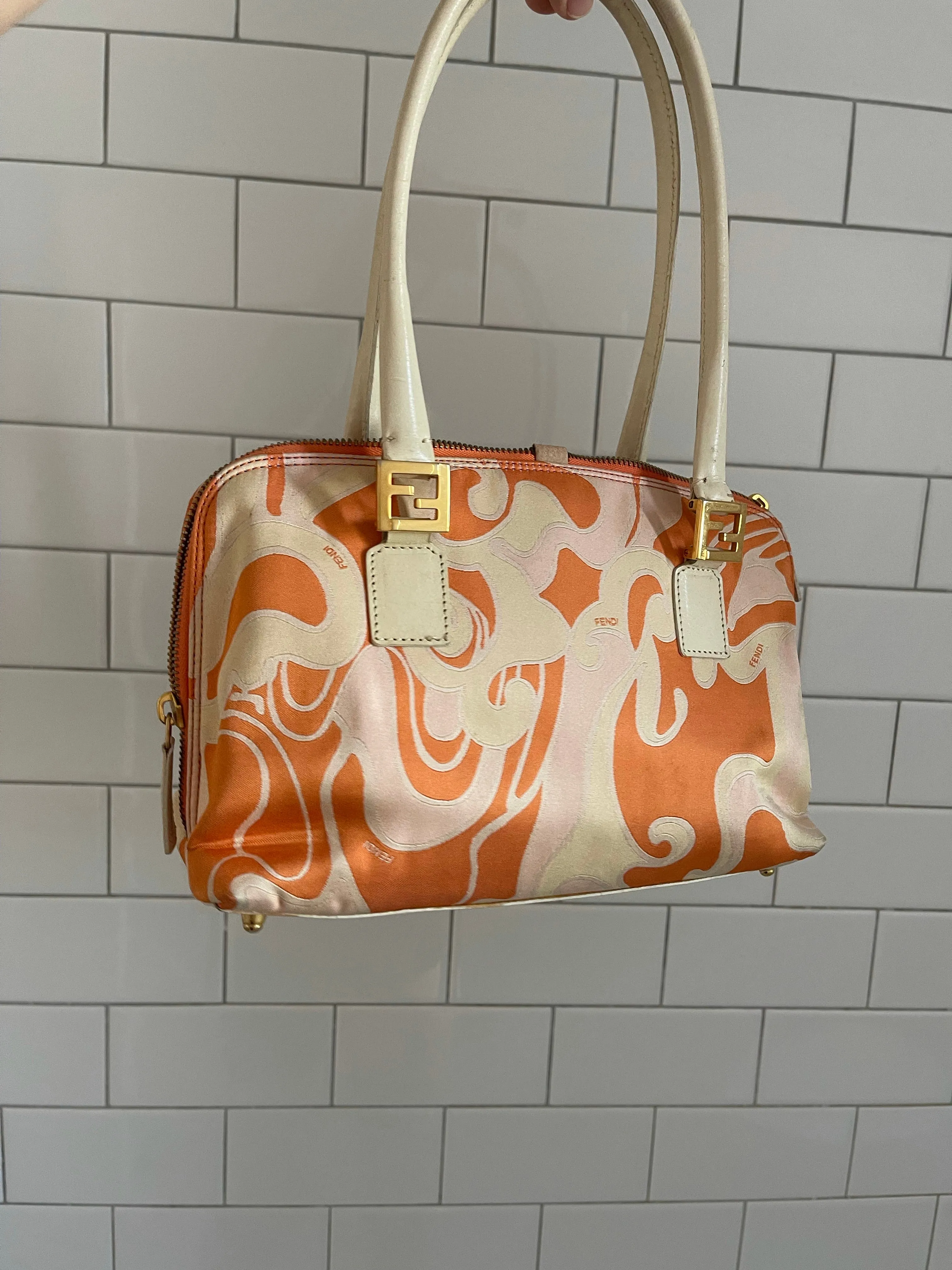 Gucci Black Monogram Shoulder Tote