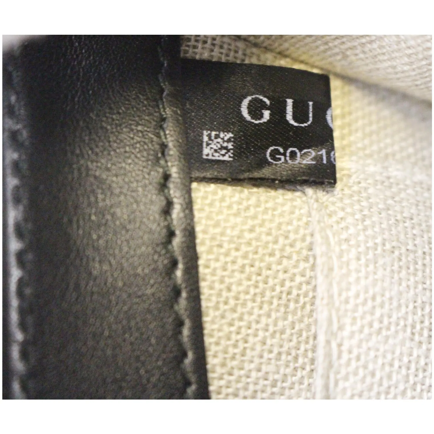 GUCCI Emily Mini Micro GG Guccissima Leather Shoulder Bag Black