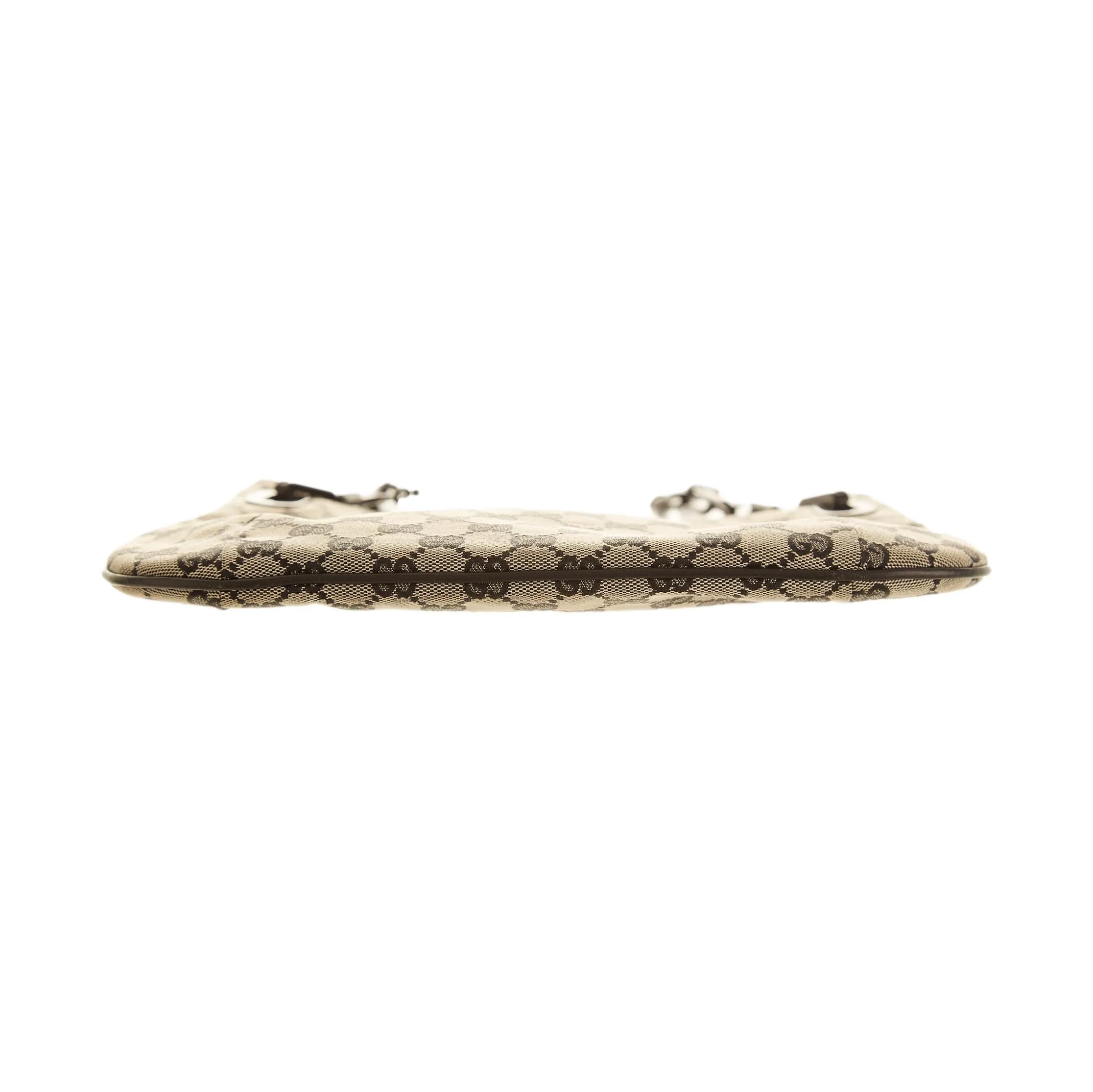 Gucci Grey Logo Chain Shoulder Bag