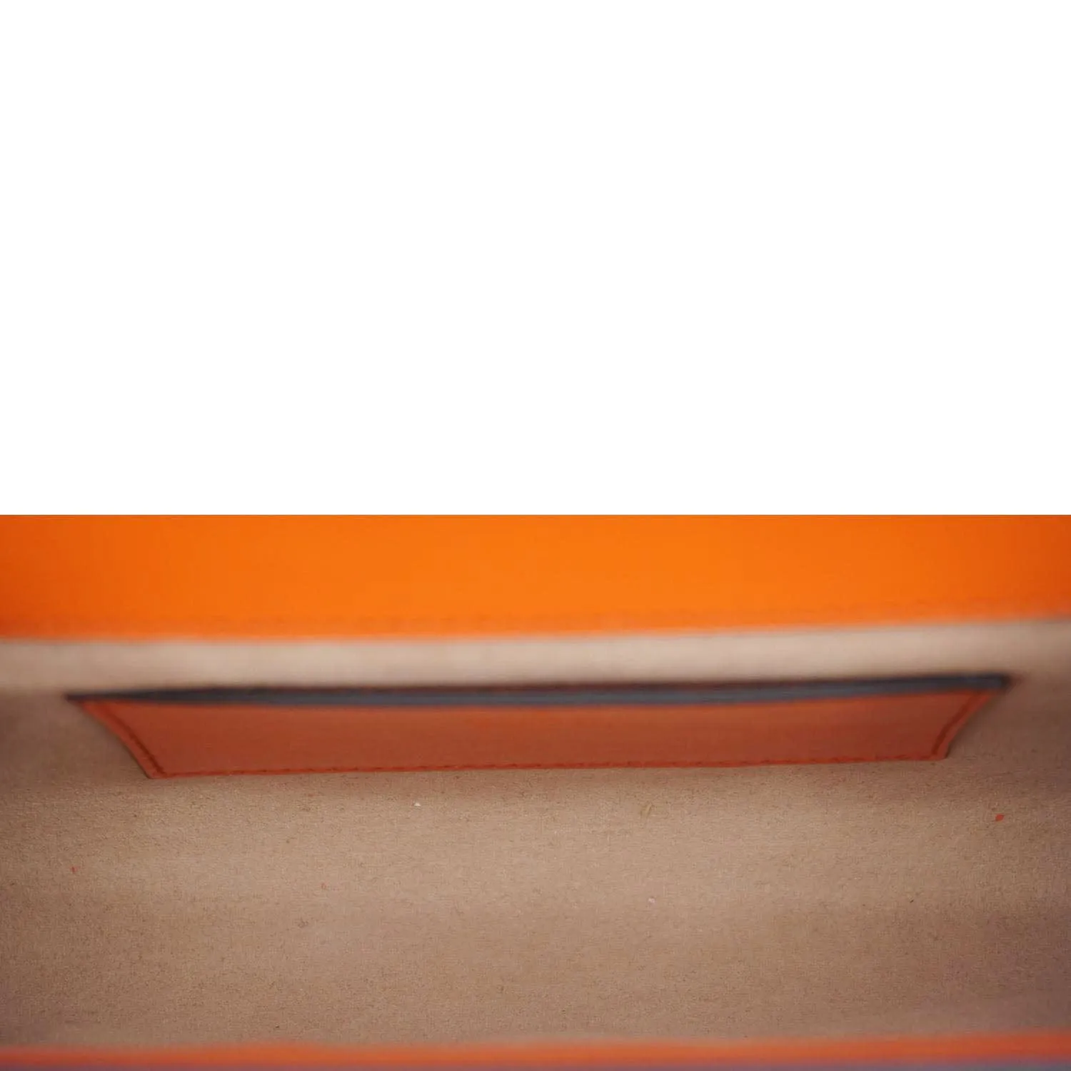 GUCCI Horsebit 1955 Mini Leather Shoulder Bag Orange 724713