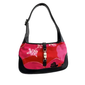 Gucci Red Floral Jackie Bag