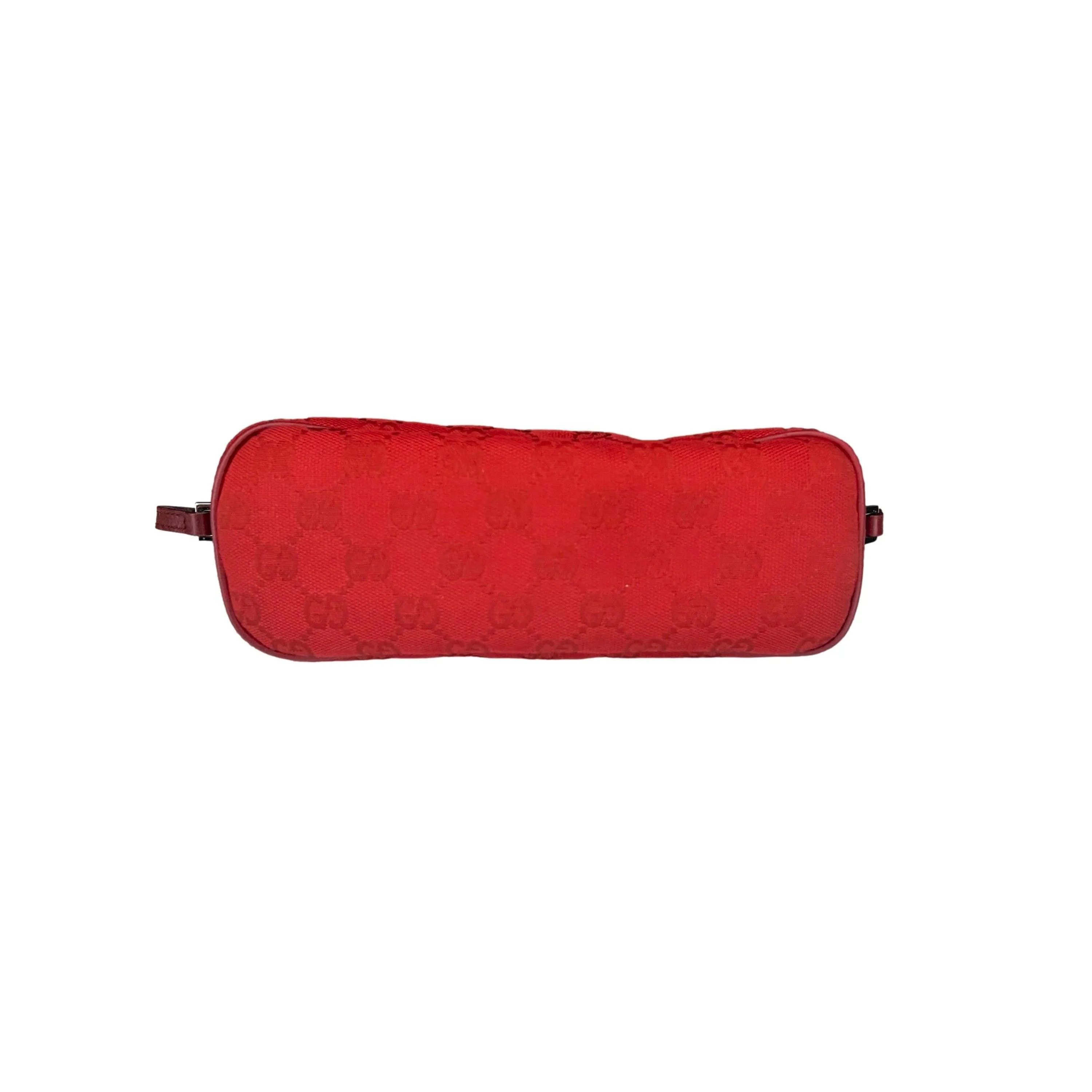 Gucci Red Monogram Mini Bag