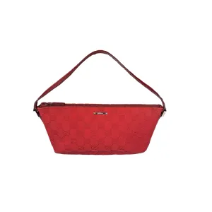 Gucci Red Monogram Mini Bag