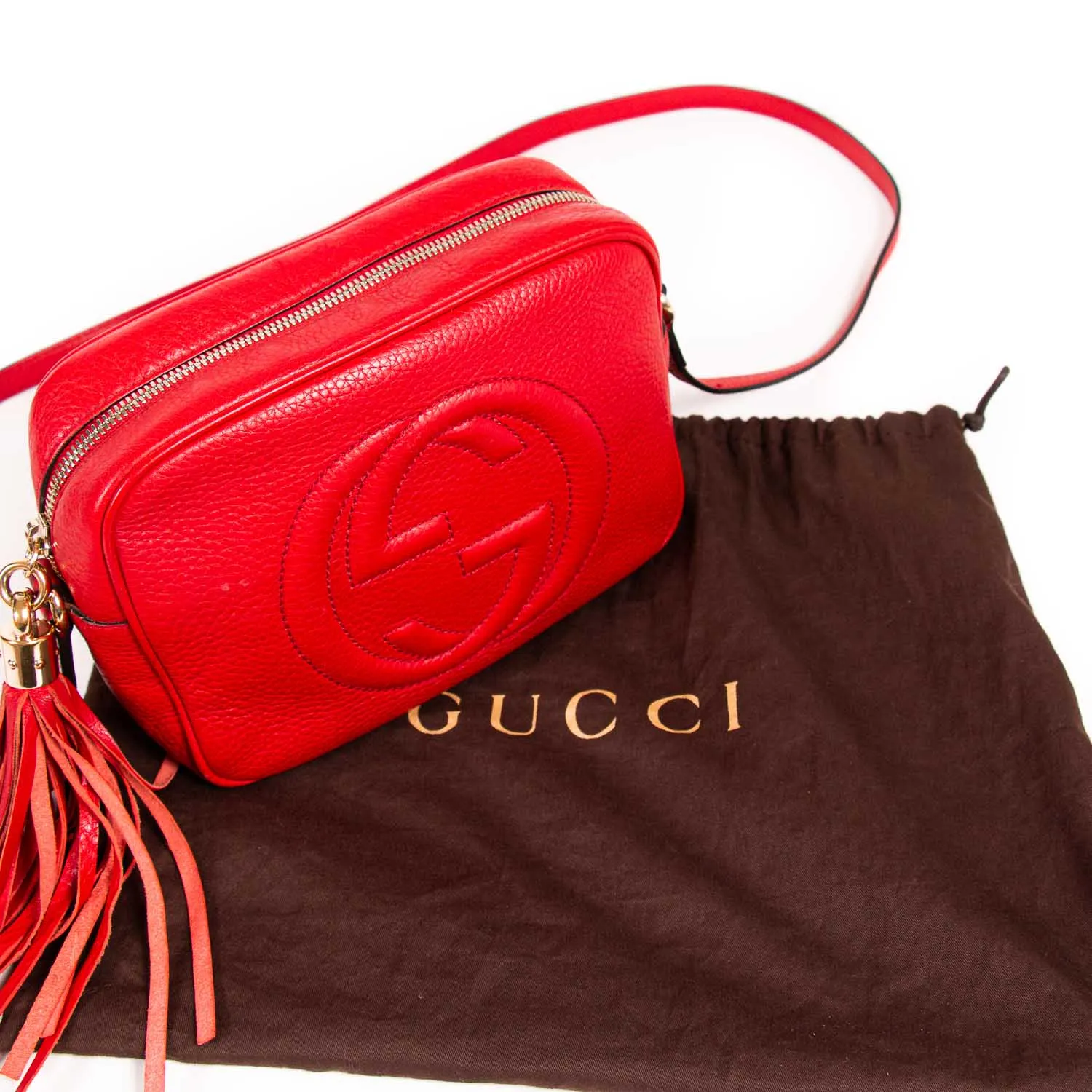 Gucci Soho Small Leather Disco Bag