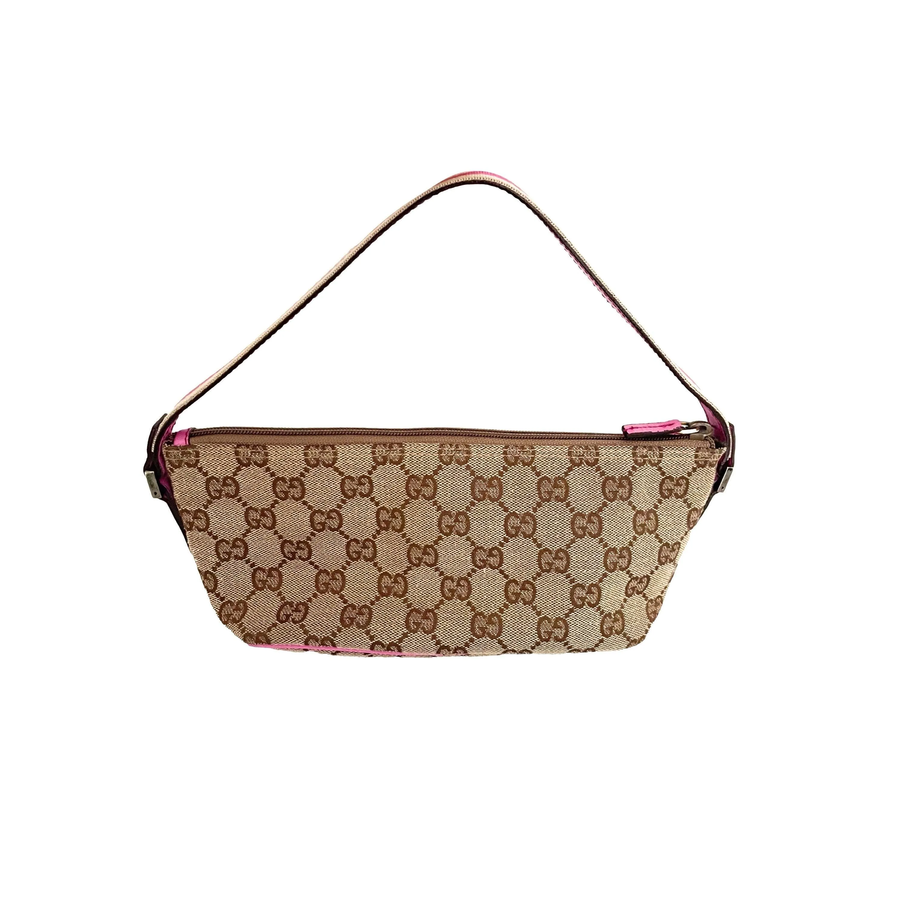 Gucci Tan Monogram Shoulder Bag