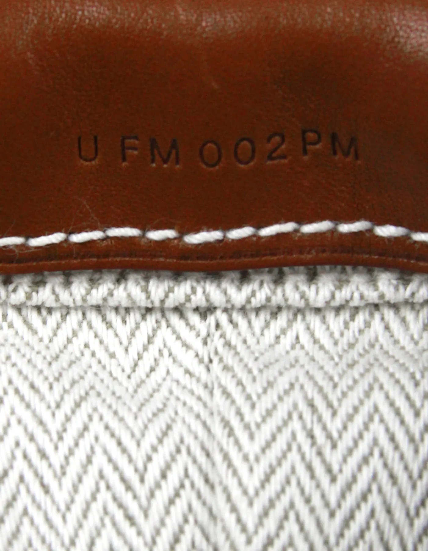 Hermes Natural Fauve Canvas Barenia Fourbi MM Bag Insert