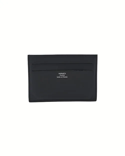 HERMÈS | Citizen Twill Silk Inn Card Case | Navy