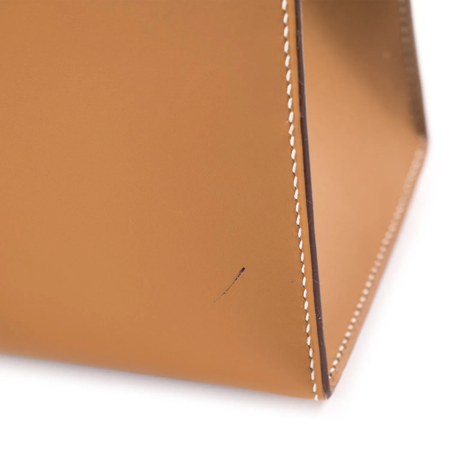 Hermès Kelly 28 Sellier Gold Chamonix Calf