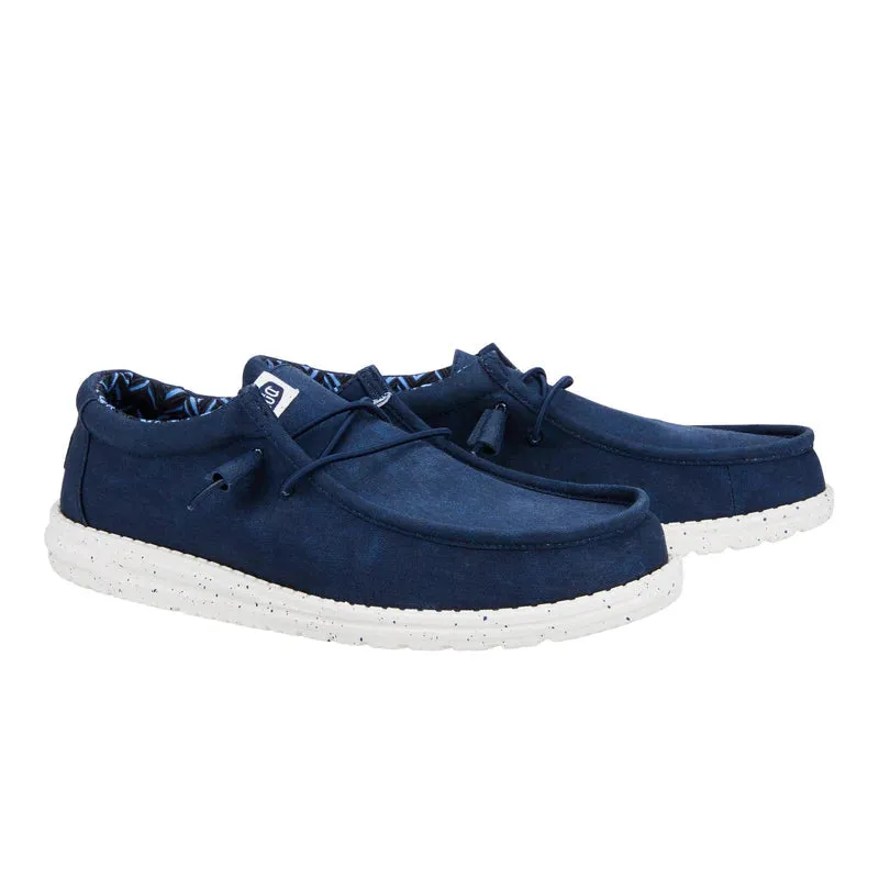 HEY DUDE- MEN'S WALLY STRETCH CANVAS SHOE