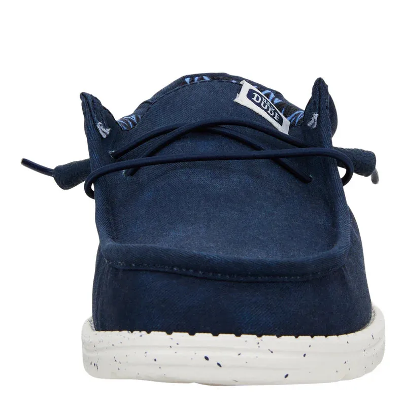 HEY DUDE- MEN'S WALLY STRETCH CANVAS SHOE