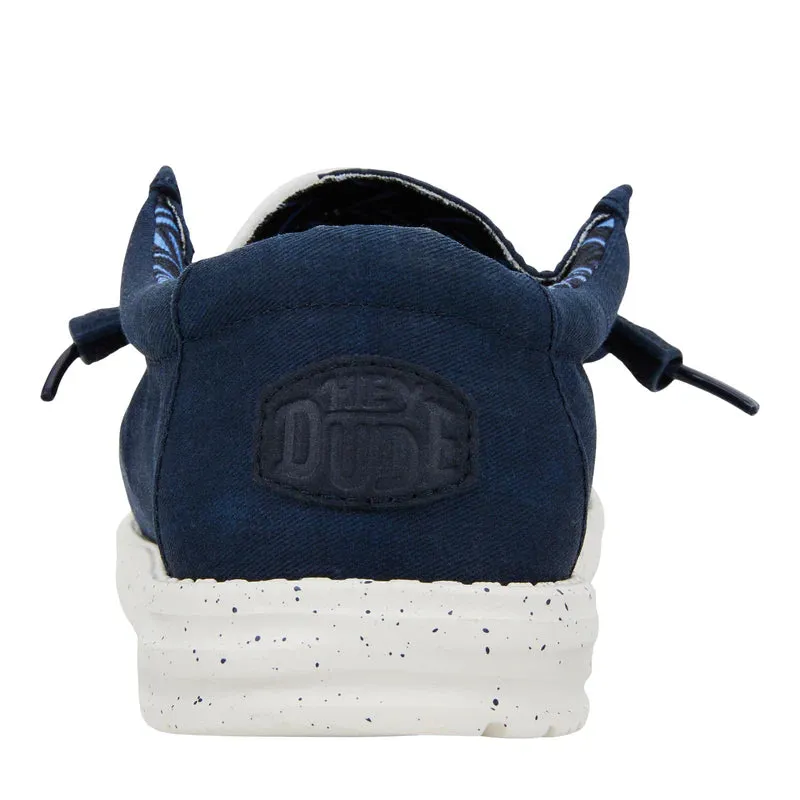 HEY DUDE- MEN'S WALLY STRETCH CANVAS SHOE