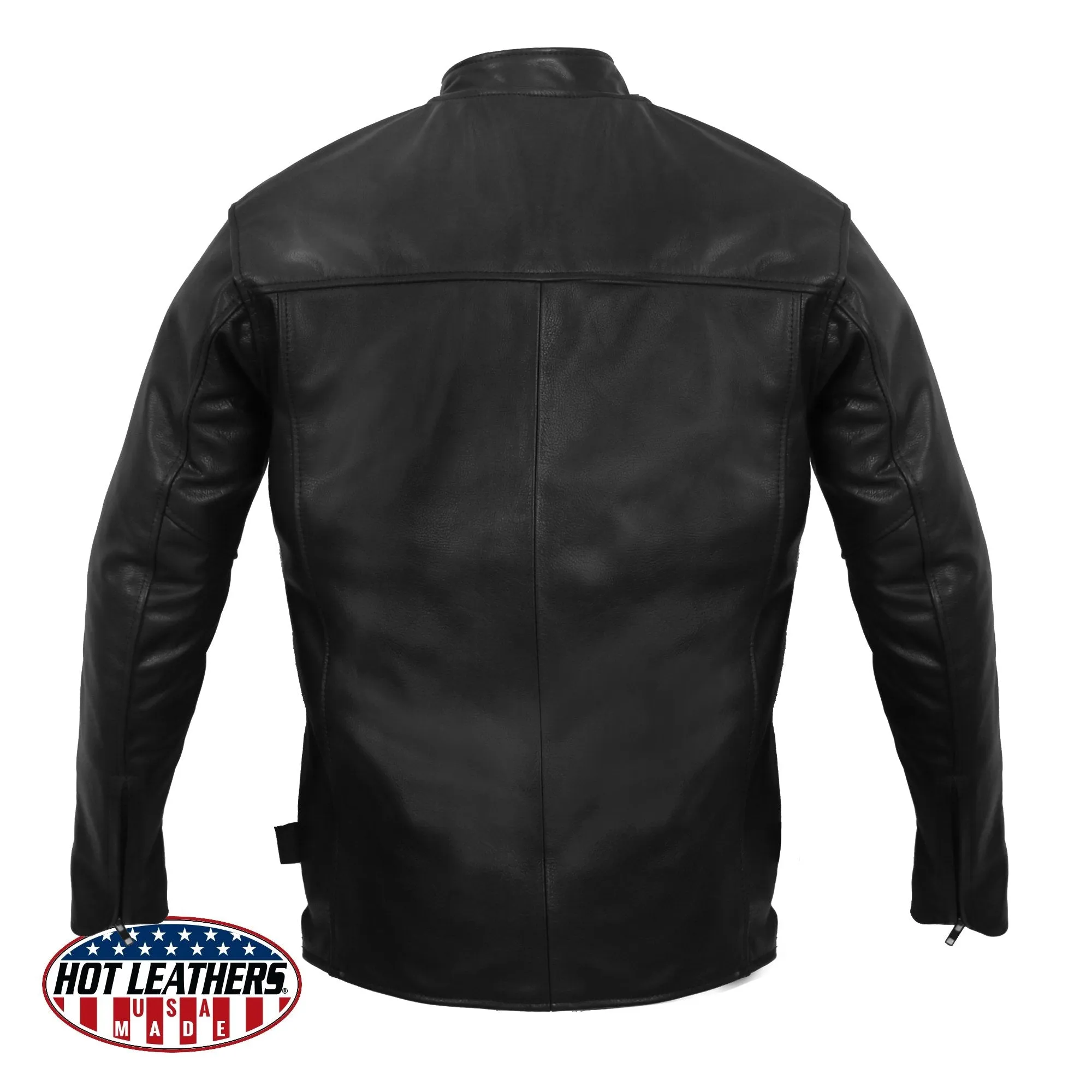 Hot Leathers LCS5001 Men's USA Made Premium Leather Shirt